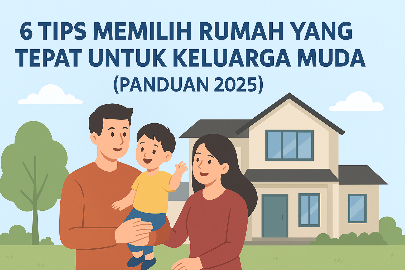 6 Tips Memilih Rumah yang Tepat untuk Keluarga Muda (Panduan 2025)