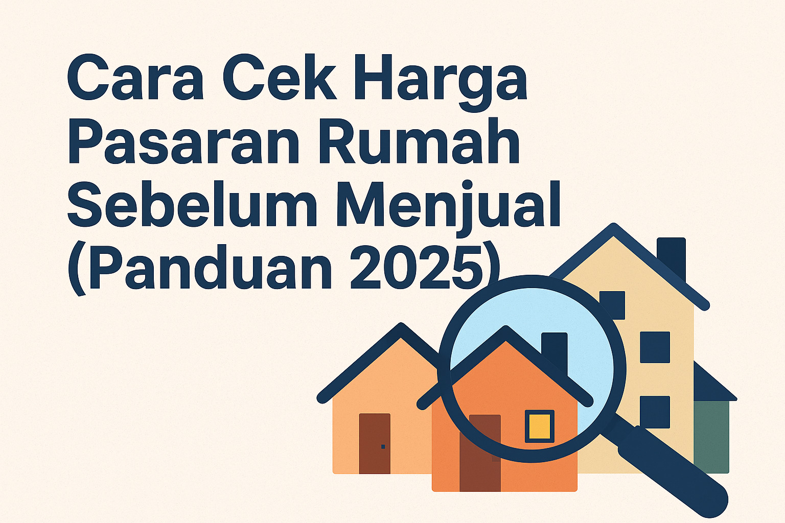 Cara Cek Harga Pasaran Rumah Sebelum Menjual (Panduan 2025)