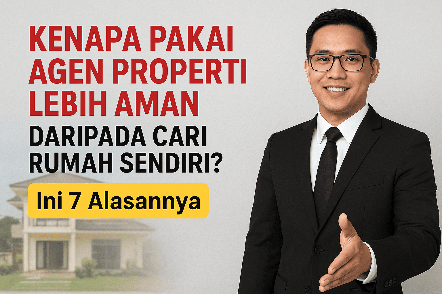 Kenapa Pakai Agen Properti Lebih Aman Daripada Cari Rumah Sendiri? Ini 7 Alasannya